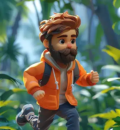 3D character animation project