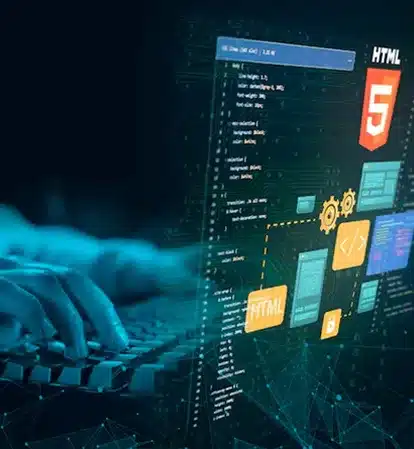 Business website homepage design